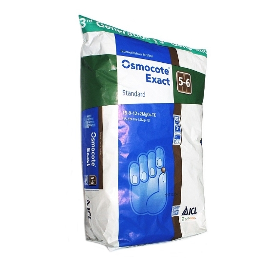 Удобрение Osmocote Exact 5-6 мес. (15-9-12+2MgO+МЭ)