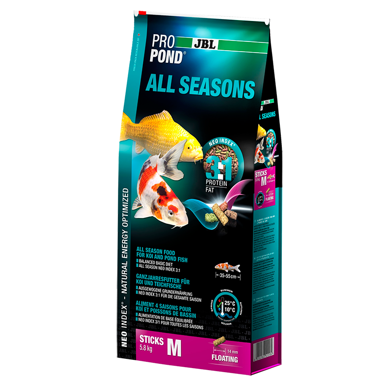 Корм JBL ProPond All Seasons M (32 л.) 5